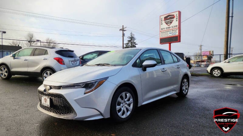 2021 Toyota Corolla for sale at PRESTIGE AUTO CENTER LLC in Salem OR