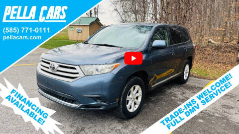 2012 Toyota Highlander for sale at Pella Cars LLC in Brockport NY