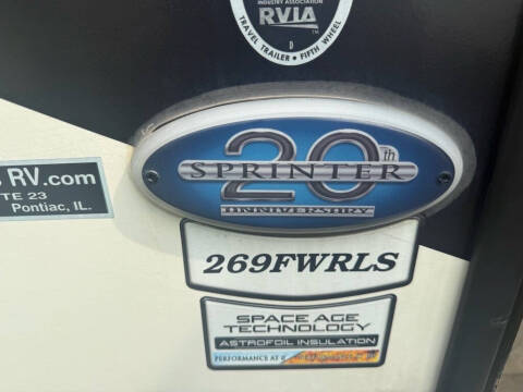 2017 Keystone RV Sprinter