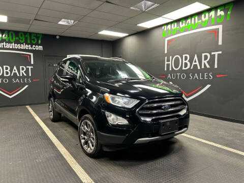 2020 Ford EcoSport for sale at Hobart Auto Sales in Hobart IN
