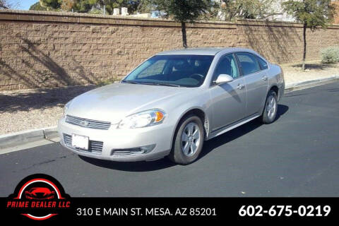 2010 Chevrolet Impala for sale at PRIME DEALER, LLC. in Mesa AZ