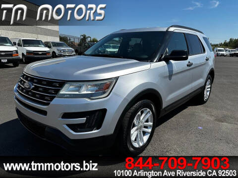 2016 Ford Explorer for sale at TM Motors in Riverside CA