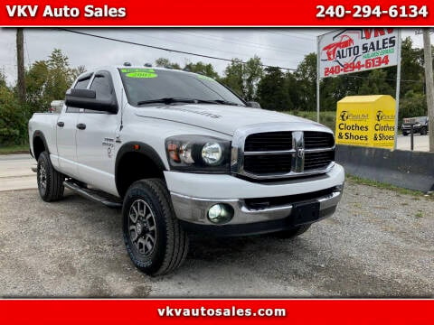 2007 Dodge Ram 2500 for sale at VKV Auto Sales in Laurel MD