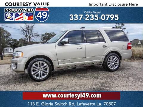 2017 Ford Expedition for sale at Courtesy Value Pre-Owned I-49 in Lafayette LA