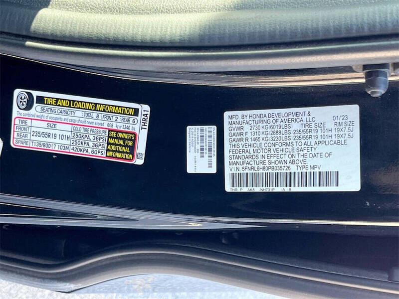 2023 Honda Odyssey Touring