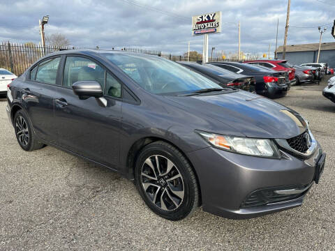 2015 Honda Civic for sale at SKY AUTO SALES in Detroit MI