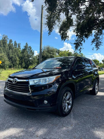 2019 Toyota Highlander for sale at Link Car Auto Sales in Fort Myers FL