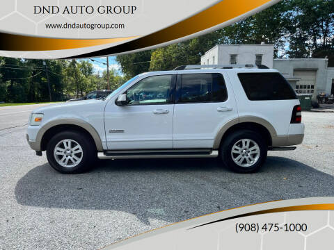 2007 Ford Explorer for sale at DND AUTO GROUP in Belvidere NJ