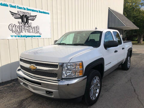 2012 Chevrolet Silverado 1500 for sale at Team Knipmeyer in Beardstown IL