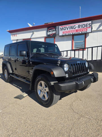 2016 Jeep Wrangler Unlimited for sale at Moving Rides in El Paso TX