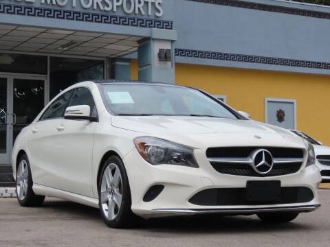 2018 Mercedes-Benz CLA for sale at Paradise Motor Sports LLC in Lexington KY
