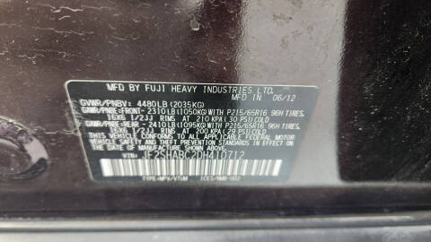 2013 Subaru Forester 2.5X