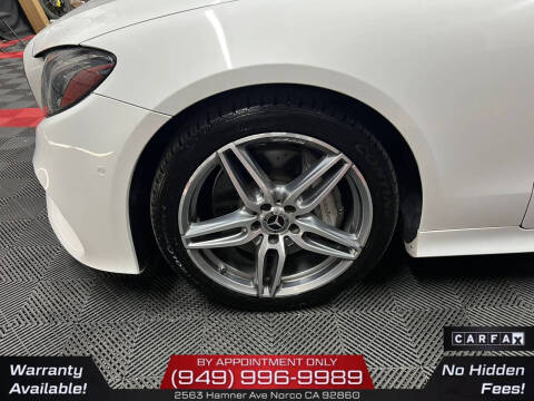 2018 Mercedes-Benz E-Class E 400 4MATIC