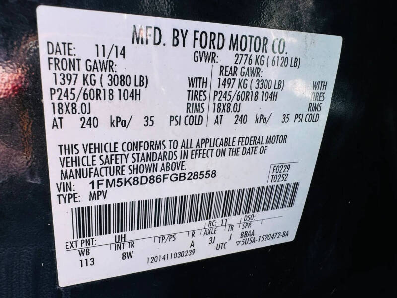 2015 Ford Explorer XLT