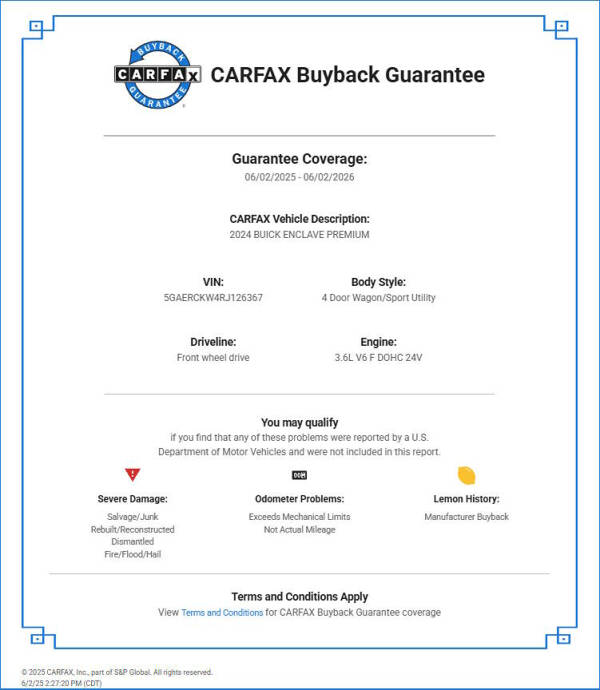 2024 Buick Enclave Premium