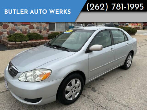 2008 Toyota Corolla for sale at BUTLER AUTO WERKS in Butler WI