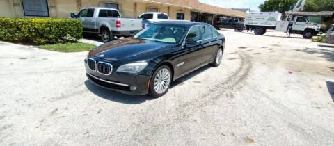 2010 BMW 7 Series for sale at LAND & SEA BROKERS INC in Pompano Beach FL