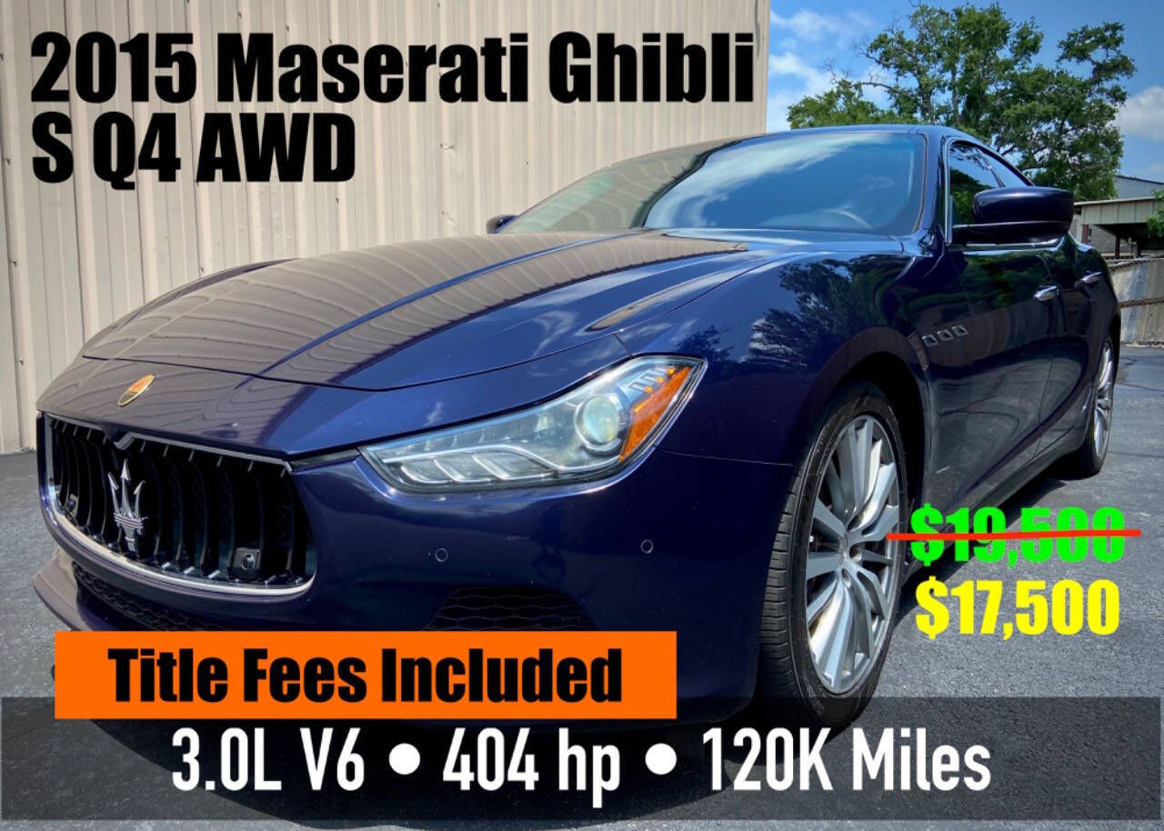 2015 Maserati Ghibli 1