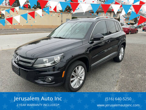 2013 Volkswagen Tiguan for sale at Jerusalem Auto Inc in North Merrick NY