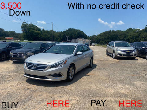 2017 Hyundai Sonata for sale at First Choice Financial LLC in Semmes AL