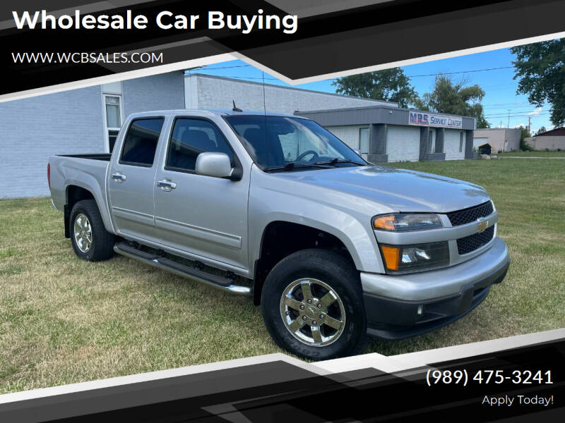 2012 Chevrolet Colorado for sale at Wholesale Car Buying in Saginaw MI