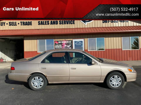 2001 Toyota Camry for sale at Cars Unlimited in Marshall MN
