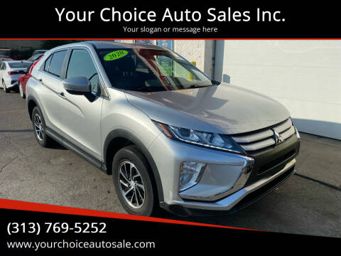 2020 Mitsubishi Eclipse Cross for sale at Your Choice Auto Sales Inc. in Dearborn MI