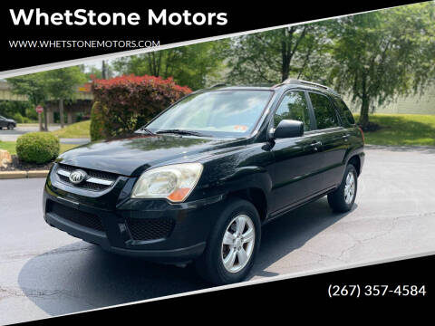 2009 Kia Sportage for sale at WhetStone Motors in Bensalem PA