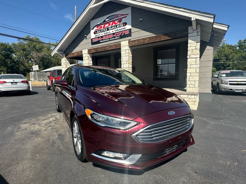 2017 Ford Fusion for sale at SDM Auto Sales in Temple TX