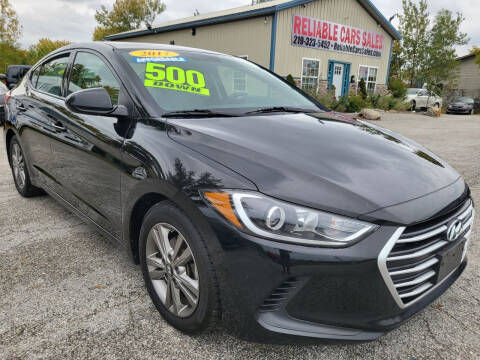 2017 Hyundai Elantra for sale at Reliable Cars Sales Inc. in Michigan City IN