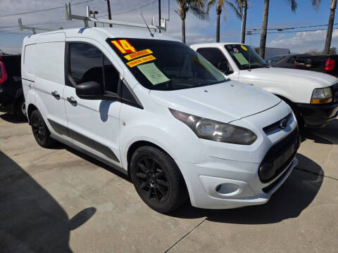 2014 Ford Transit Connect for sale at E and M Auto Sales in Bloomington CA