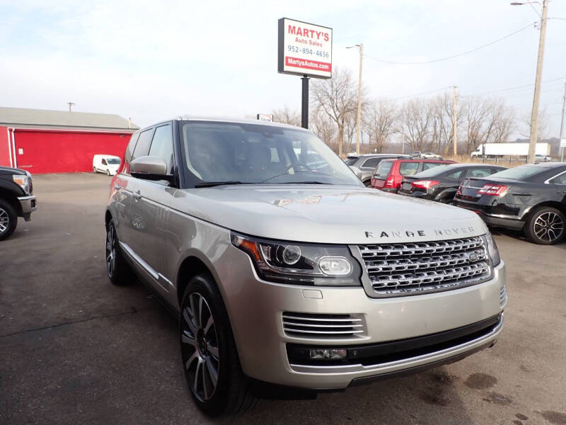 2014 Land Rover Range Rover for sale at Marty's Auto Sales in Savage MN