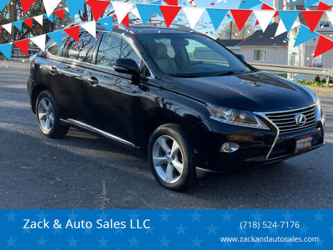 2013 Lexus RX 350 for sale at Zack & Auto Sales LLC in Staten Island NY