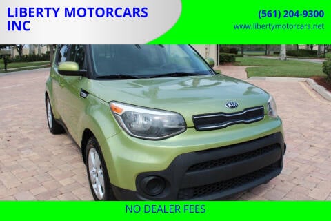 2017 Kia Soul for sale at LIBERTY MOTORCARS INC in Royal Palm Beach FL