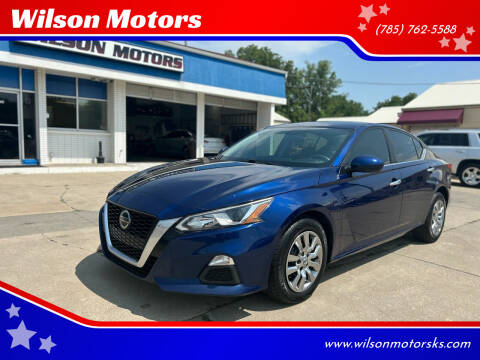 2019 Nissan Altima for sale at Wilson Motors in Junction City KS