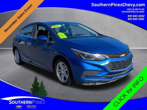 2017 Chevrolet Cruze for sale at PHIL SMITH AUTOMOTIVE GROUP - SOUTHERN PINES GM in Southern Pines NC