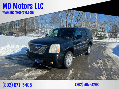 2008 GMC Yukon for sale at MD Motors LLC in Williston VT