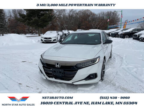 2022 Honda Accord for sale at Northstar Auto Sales LLC - Ham Lake in Ham Lake MN