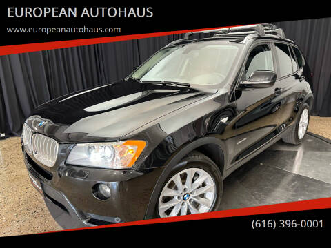 2014 BMW X3 for sale at EUROPEAN AUTOHAUS in Holland MI
