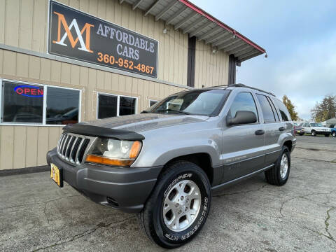 2001 Jeep Grand Cherokee for sale at M & A Affordable Cars in Vancouver WA