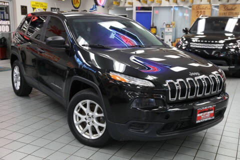 2014 Jeep Cherokee for sale at Windy City Motors ( 2nd lot ) in Chicago IL