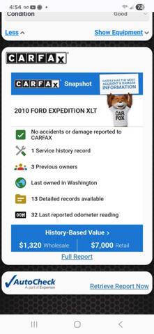 2010 Ford Expedition XLT