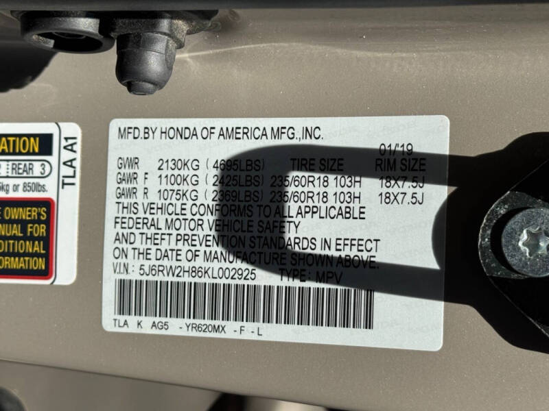 2019 Honda CR-V EX-L