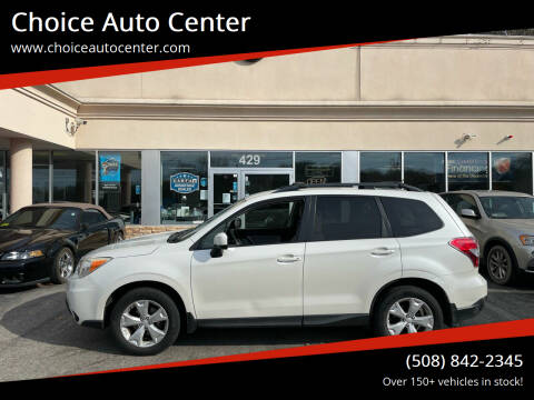 2014 Subaru Forester for sale at Choice Auto Center in Shrewsbury MA