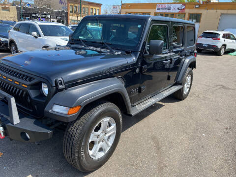 2022 Jeep Wrangler Unlimited for sale at Time Motor Sales in Minneapolis MN
