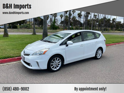 2013 Toyota Prius v for sale at D&H Imports in San Diego CA