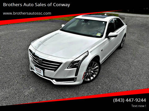 2016 Cadillac CT6 for sale at Brothers Auto Sales of Conway in Conway SC