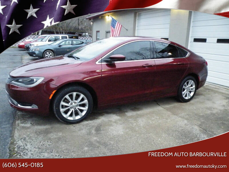 2015 Chrysler 200 for sale at Freedom Auto Barbourville in Bimble KY