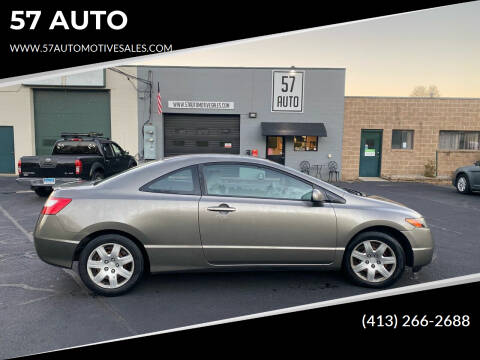 2008 Honda Civic for sale at 57 AUTO in Feeding Hills MA