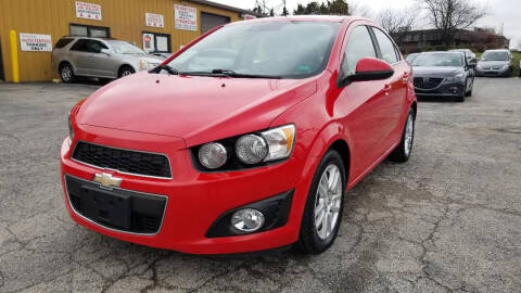 2016 Chevrolet Sonic for sale at SOUTH COUNTY AUTO CENTER in Weldon Spring MO